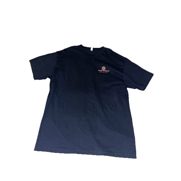 Simply Southern women’s sz. Large Navy Blue Classic Design Tee. - Picture 2 of 3
